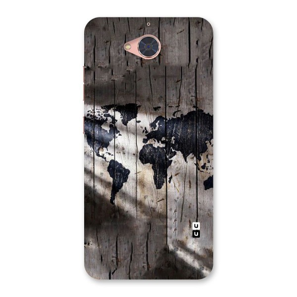 World Map Wood Design Back Case for Gionee S6 Pro