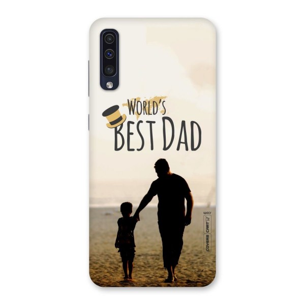 Worlds Best Dad Back Case for Galaxy A50