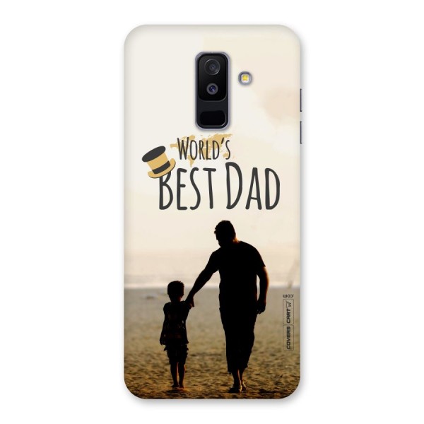 Worlds Best Dad Back Case for Galaxy A6 Plus