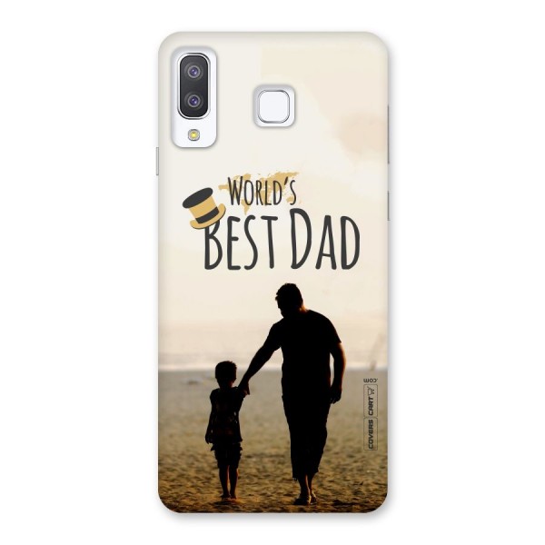 Worlds Best Dad Back Case for Galaxy A8 Star