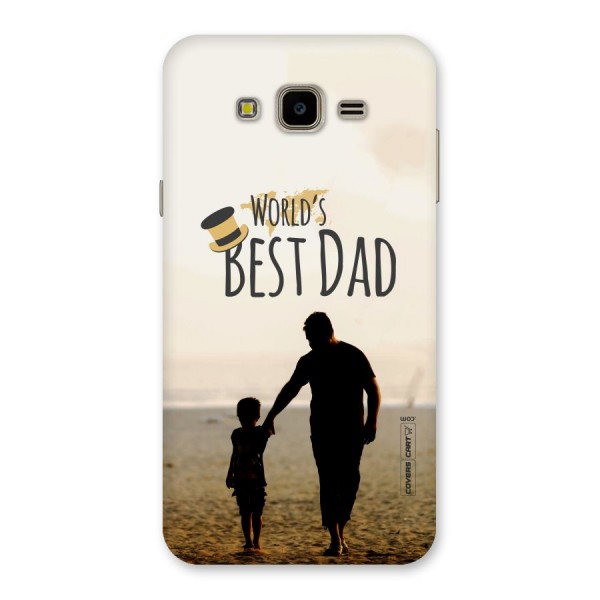 Worlds Best Dad Back Case for Galaxy J7 Nxt
