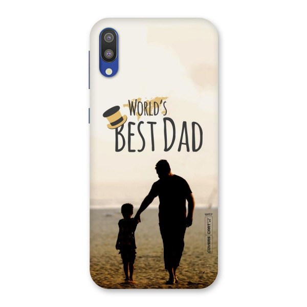Worlds Best Dad Back Case for Galaxy M10
