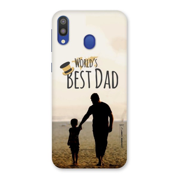 Worlds Best Dad Back Case for Galaxy M20