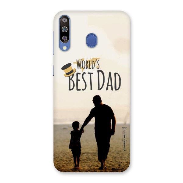 Worlds Best Dad Back Case for Galaxy M30