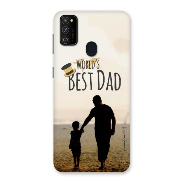 Worlds Best Dad Back Case for Galaxy M30s