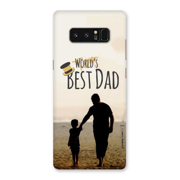 Worlds Best Dad Back Case for Galaxy Note 8
