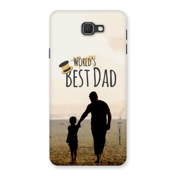Worlds Best Dad Back Case for Galaxy On7 2016