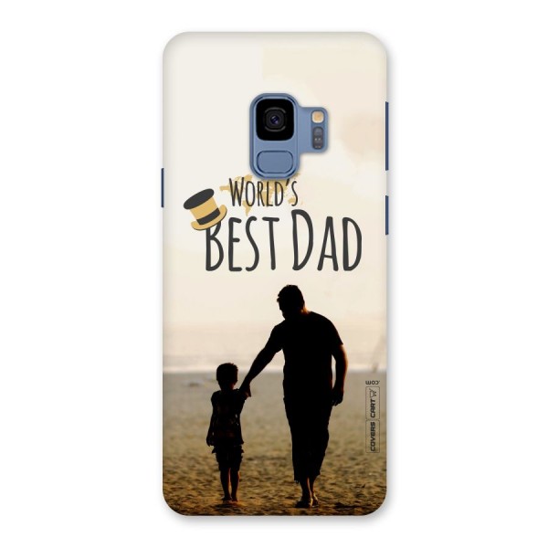 Worlds Best Dad Back Case for Galaxy S9
