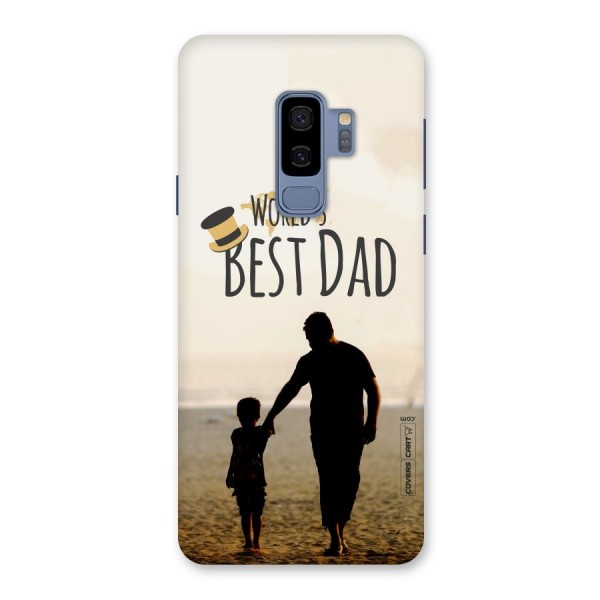 Worlds Best Dad Back Case for Galaxy S9 Plus