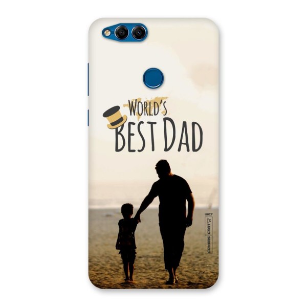 Worlds Best Dad Back Case for Honor 7X