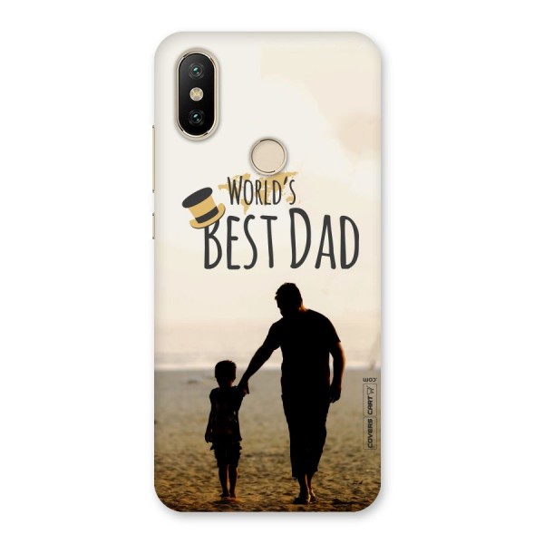 Worlds Best Dad Back Case for Mi A2