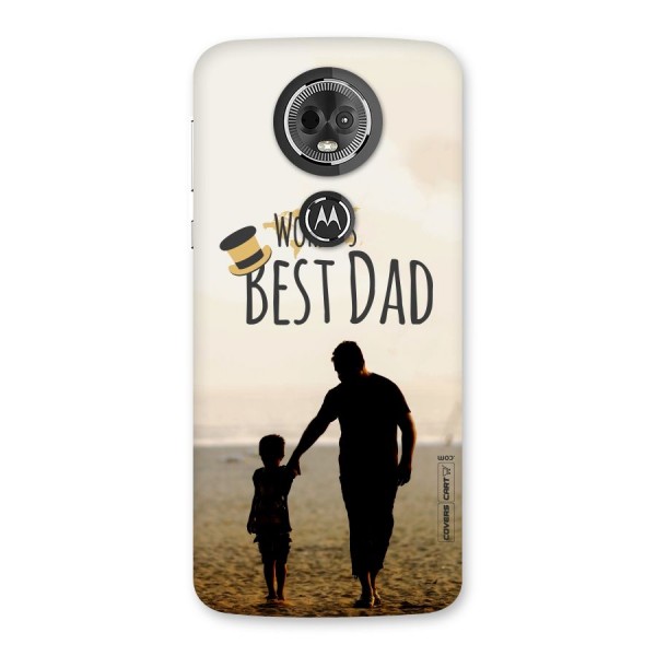 Worlds Best Dad Back Case for Moto E5 Plus