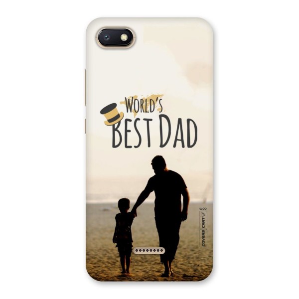 Worlds Best Dad Back Case for Redmi 6A