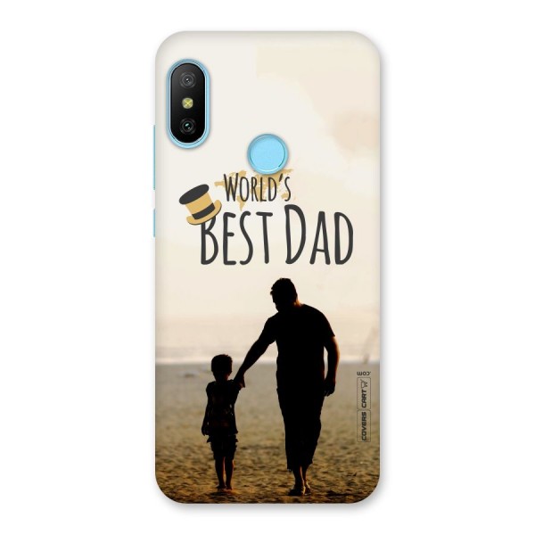 Worlds Best Dad Back Case for Redmi 6 Pro