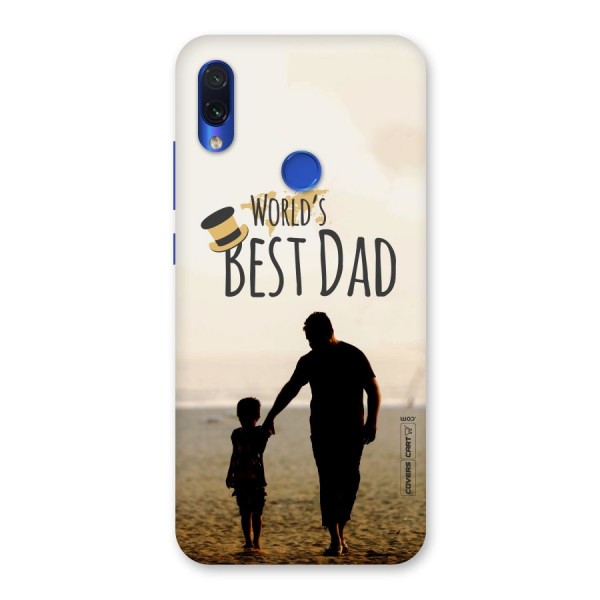 Worlds Best Dad Back Case for Redmi Note 7