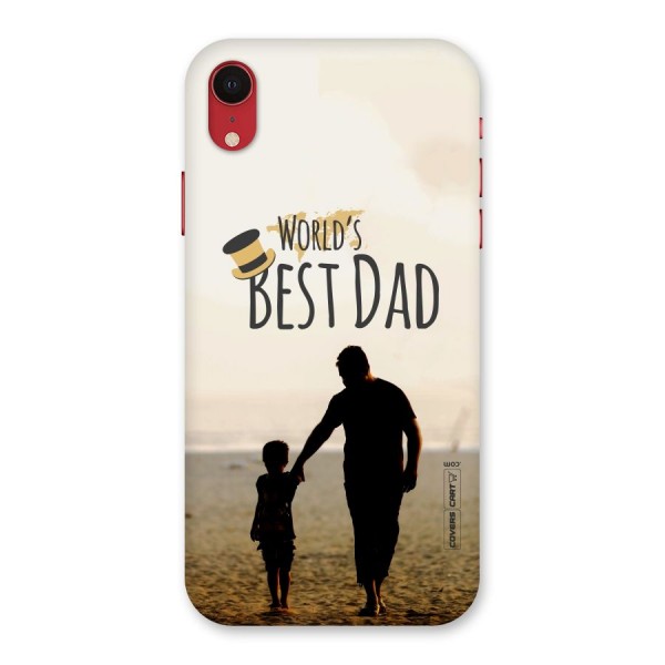 Worlds Best Dad Back Case for iPhone XR