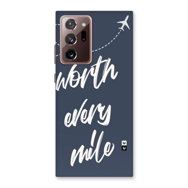 Worth Every Mile Back Case for Galaxy Note 20 Ultra
