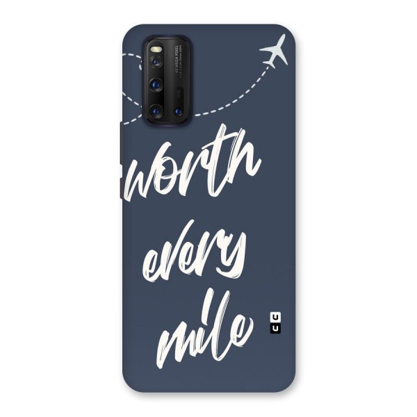 Worth Every Mile Back Case for Vivo iQOO 3