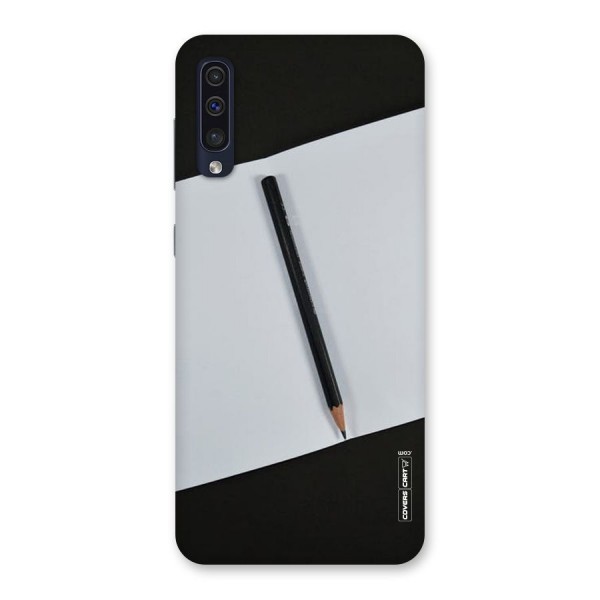 Write Your Thoughts Back Case for Galaxy A50