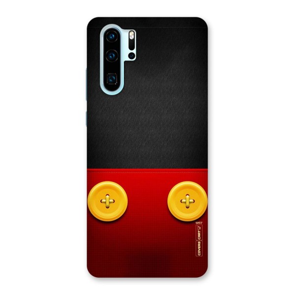 Yellow Button Back Case for Huawei P30 Pro