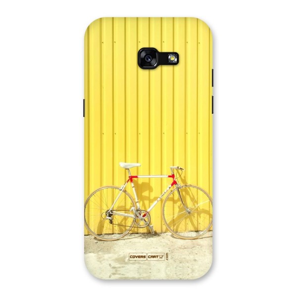 Yellow Cycle Classic Back Case for Galaxy A5 2017