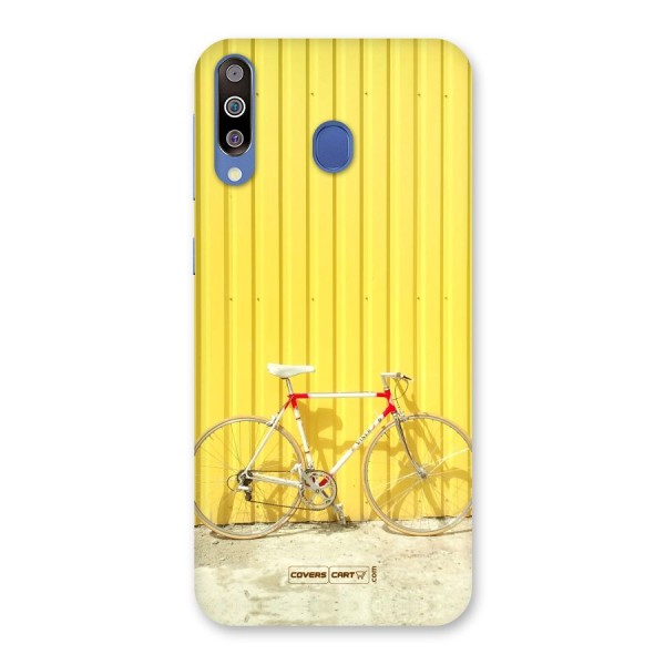 Yellow Cycle Classic Back Case for Galaxy M30