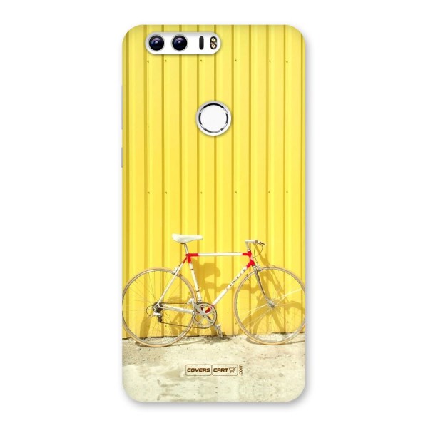 Yellow Cycle Classic Back Case for Honor 8