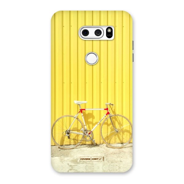 Yellow Cycle Classic Back Case for LG V30