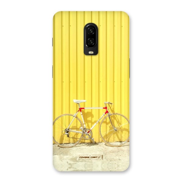 Yellow Cycle Classic Back Case for OnePlus 6T