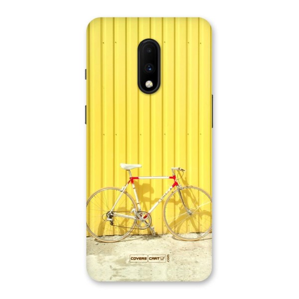 Yellow Cycle Classic Back Case for OnePlus 7