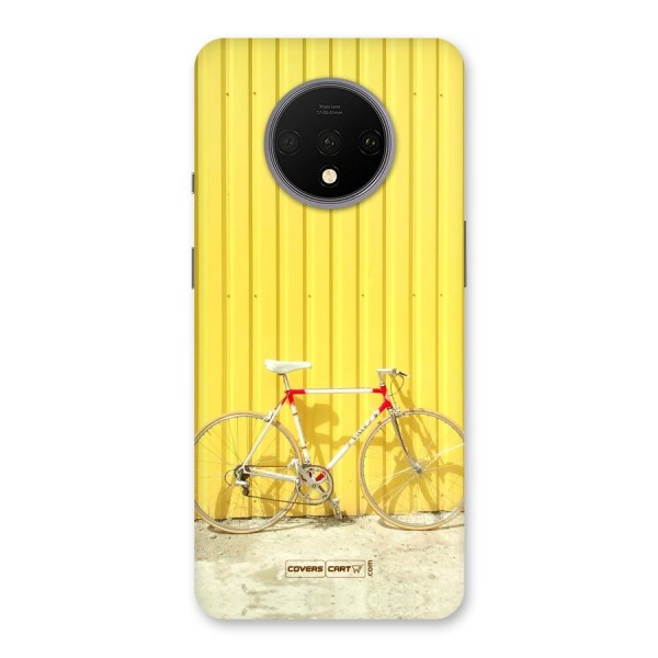 Yellow Cycle Classic Back Case for OnePlus 7T