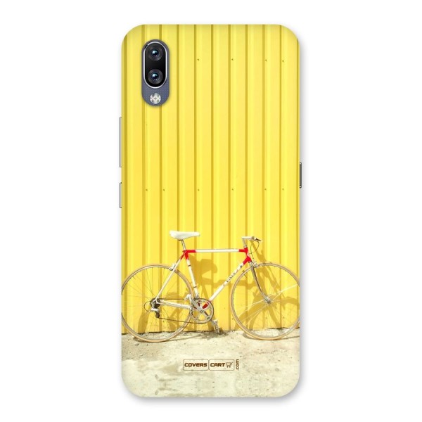 Yellow Cycle Classic Back Case for Vivo NEX