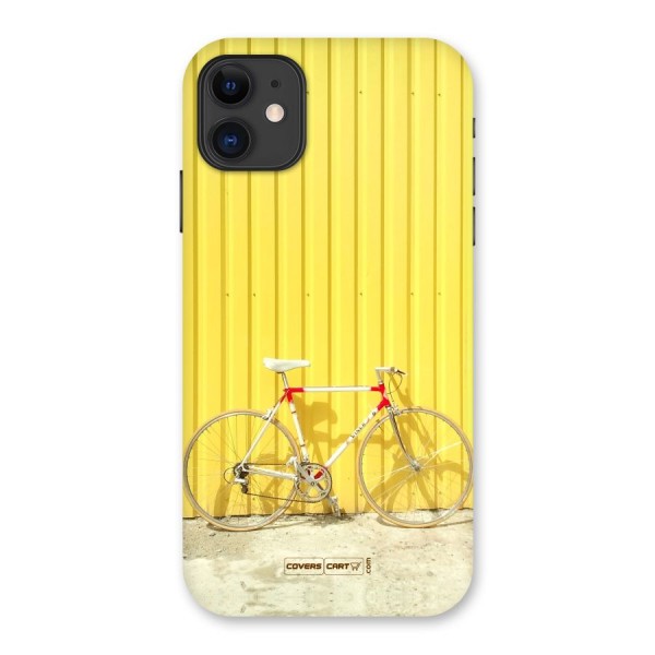 Yellow Cycle Classic Back Case for iPhone 11