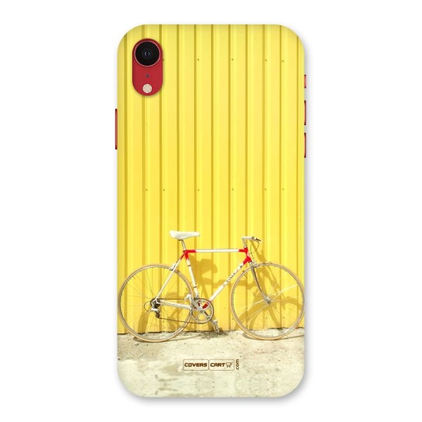 Yellow Cycle Classic Back Case for iPhone XR