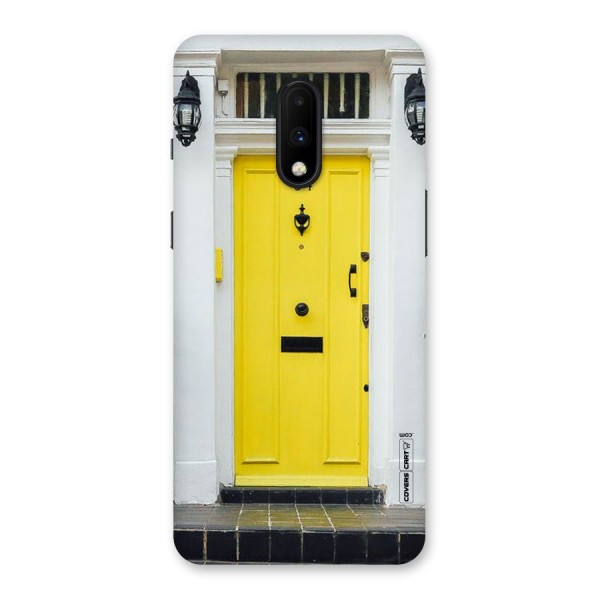 Yellow Door Back Case for OnePlus 7
