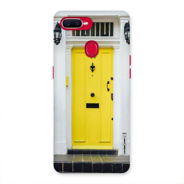 Yellow Door Back Case for Oppo F9 Pro