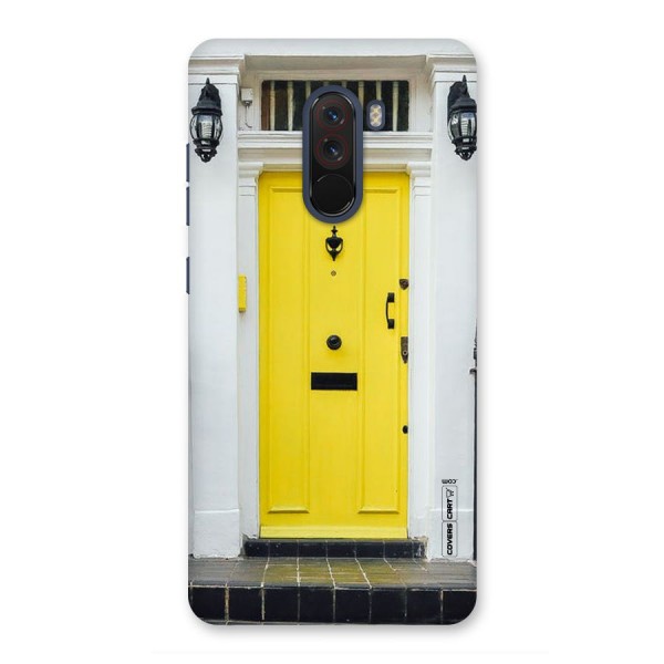 Yellow Door Back Case for Poco F1