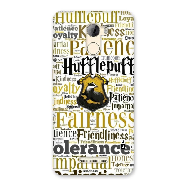 Yellow Fairness Back Case for Gionee A1 LIte