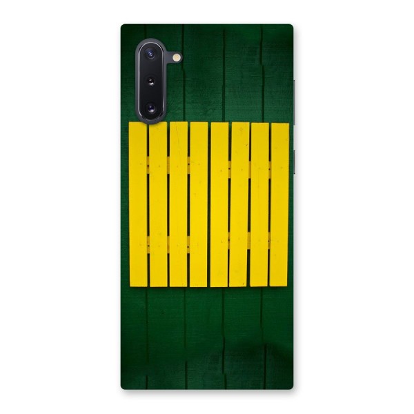 Yellow Fence Back Case for Galaxy Note 10