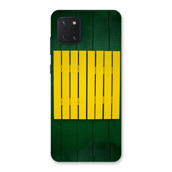 Yellow Fence Back Case for Galaxy Note 10 Lite