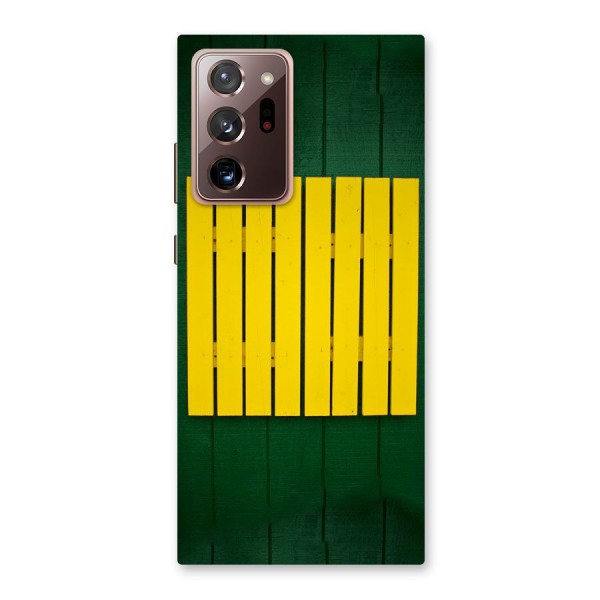 Yellow Fence Back Case for Galaxy Note 20 Ultra