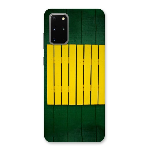 Yellow Fence Back Case for Galaxy S20 Plus