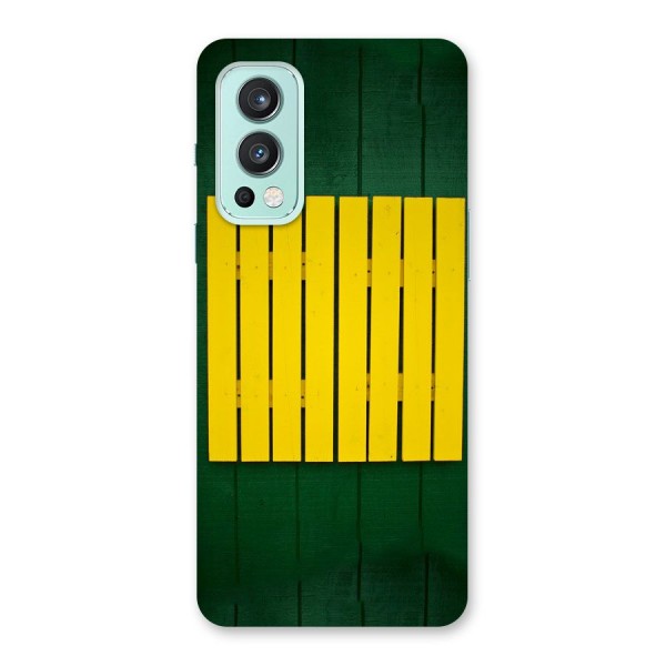 Yellow Fence Back Case for OnePlus Nord 2 5G