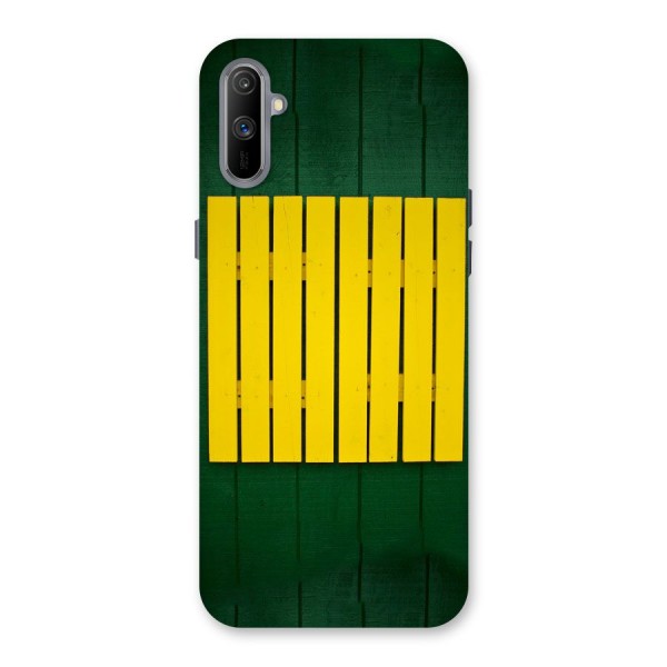 Yellow Fence Back Case for Realme C3