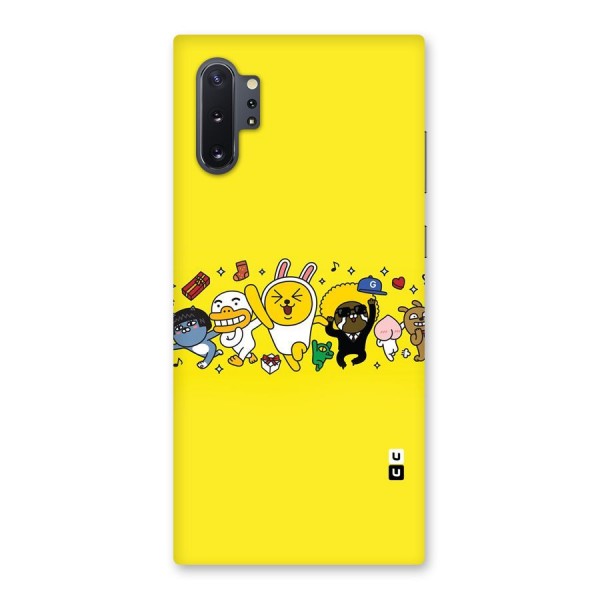 Yellow Friends Back Case for Galaxy Note 10 Plus