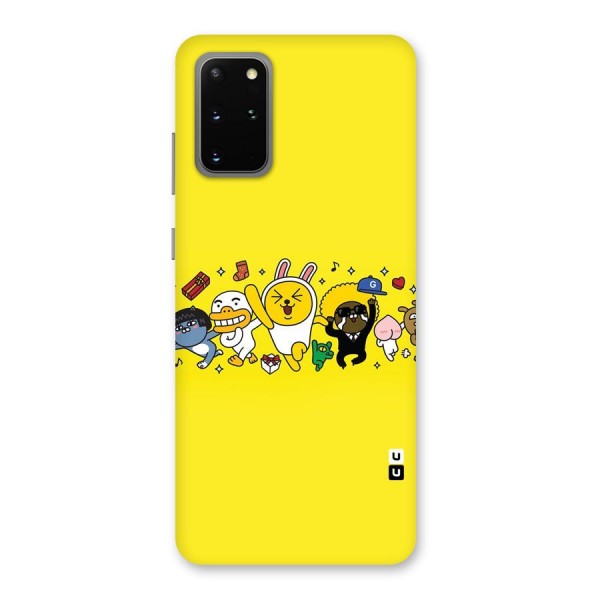 Yellow Friends Back Case for Galaxy S20 Plus