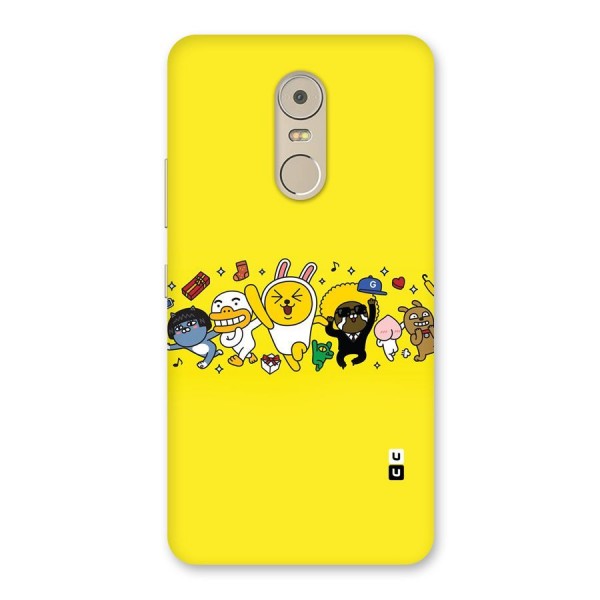 Yellow Friends Back Case for Lenovo K6 Note