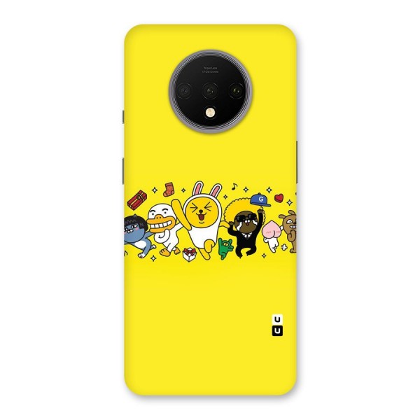 Yellow Friends Back Case for OnePlus 7T