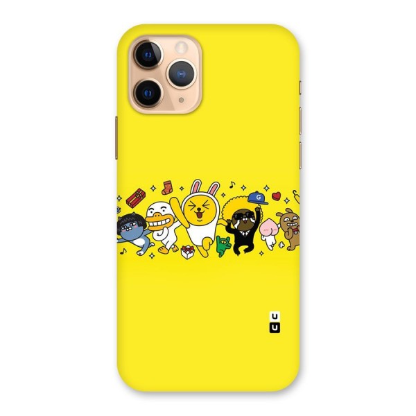 Yellow Friends Back Case for iPhone 11 Pro