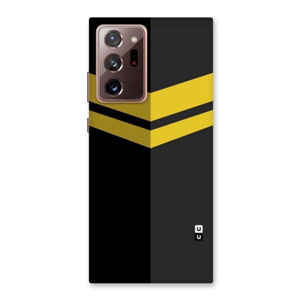 Yellow Lines Back Case for Galaxy Note 20 Ultra